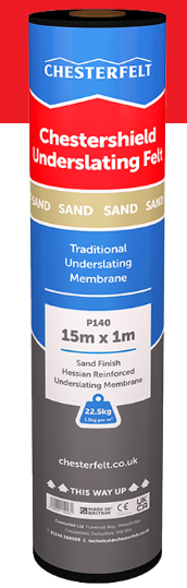 1F Underslating Felt (Bat safe) (Chestershield) (Chesterfelt)