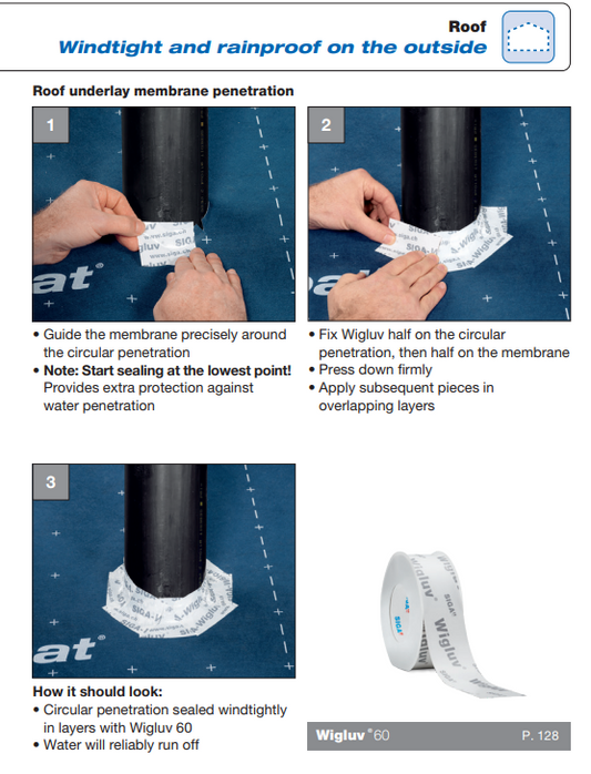 Wigluv 60 Roofing tape